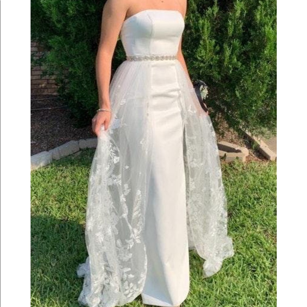White Prom Dress